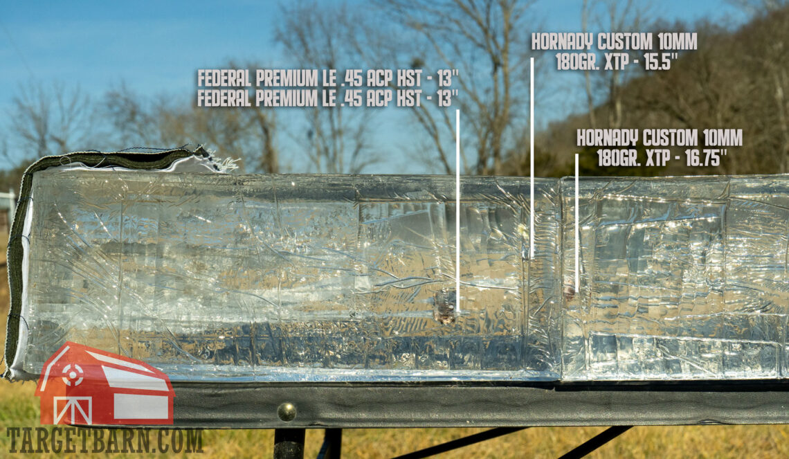 10mm vs. .45 ACP Caliber Comparison