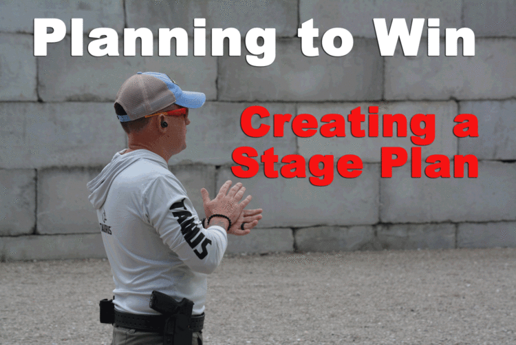 The author shooting a Bianchi Cup match and creating a plan for the stage
