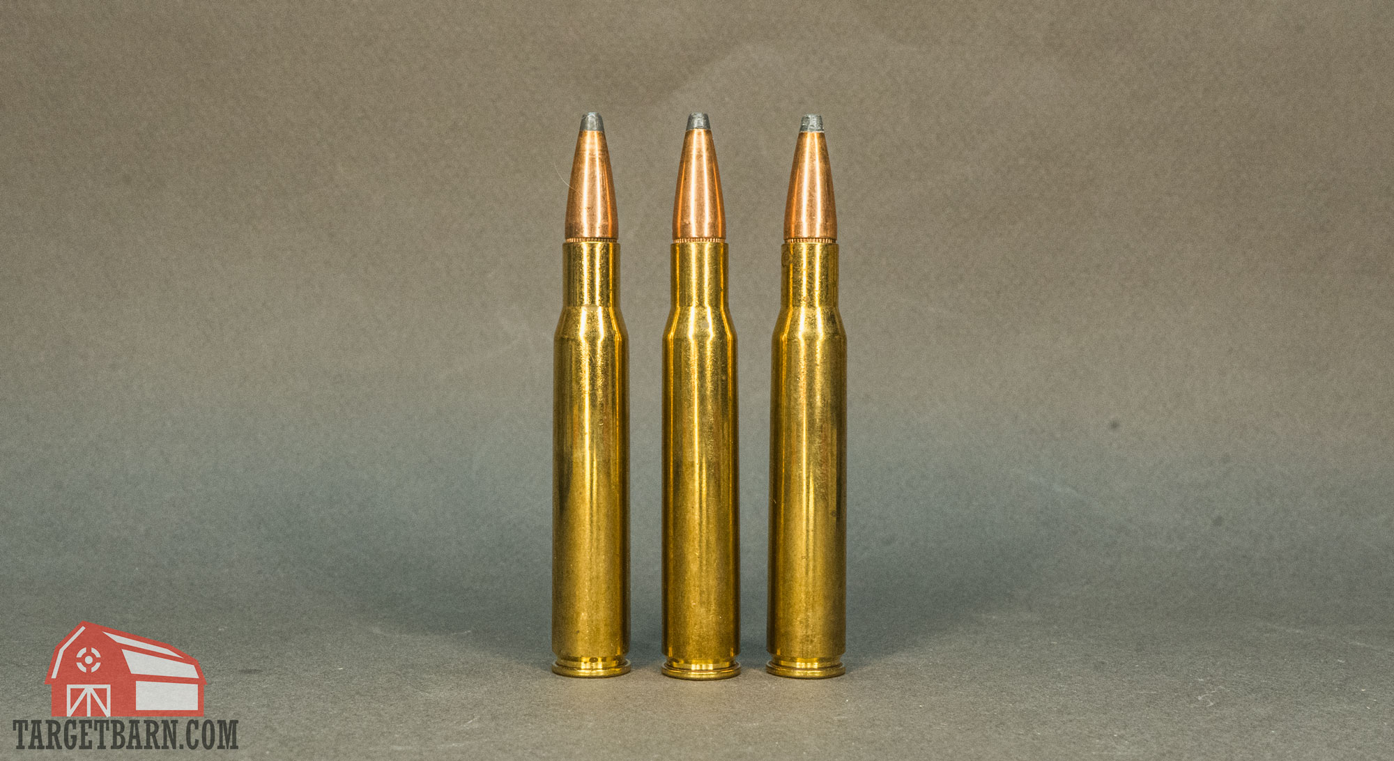 three .30-06 bullets