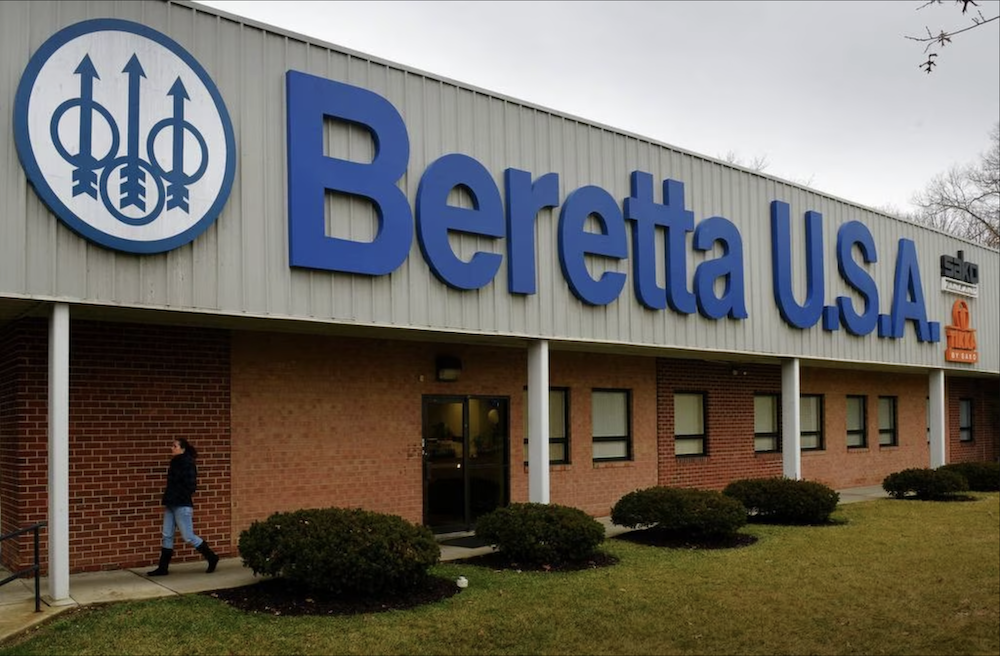 Beretta factory in maryland that largely moved production to Tennessee