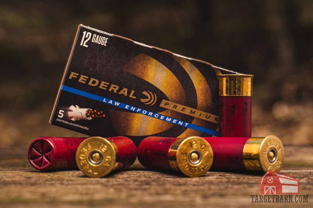 Federal Tactical 12 gauge ammo Federal Tactical 12 gauge ammo on display