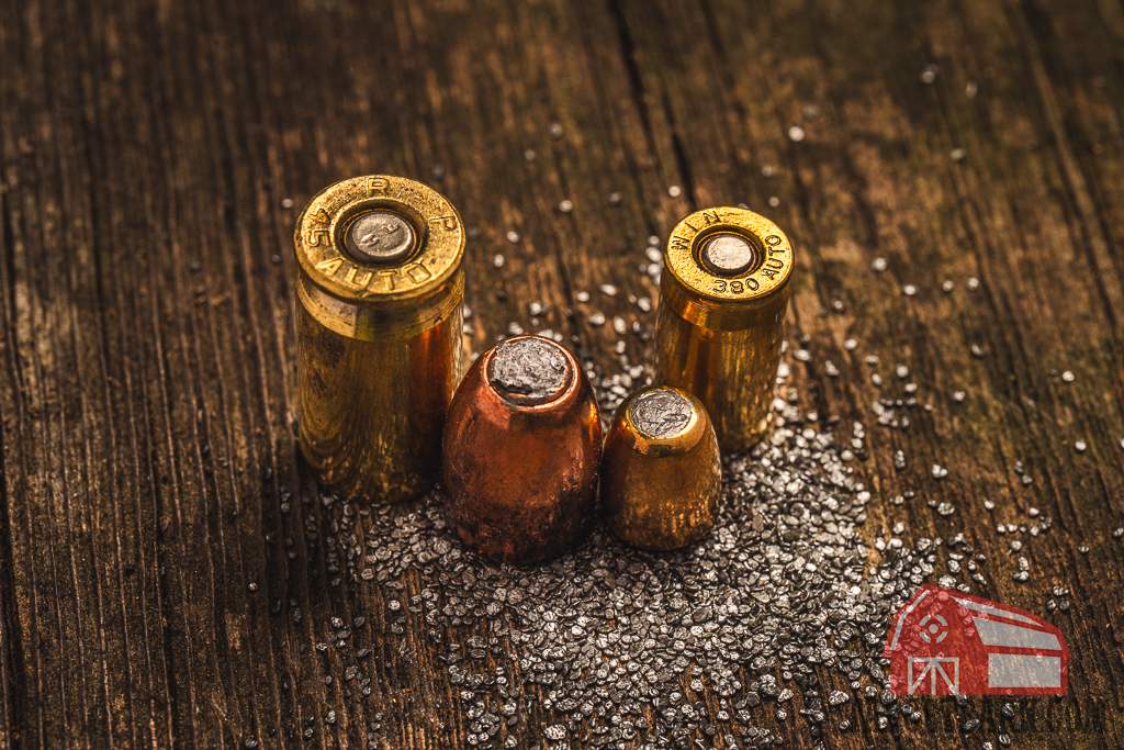 BEB ammo dissected Dissected BEB ammo cartridges with bullets pulled and powder out of the casings.