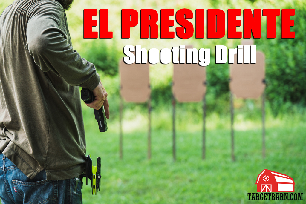 Shooting shooting El Presidente shooting drill