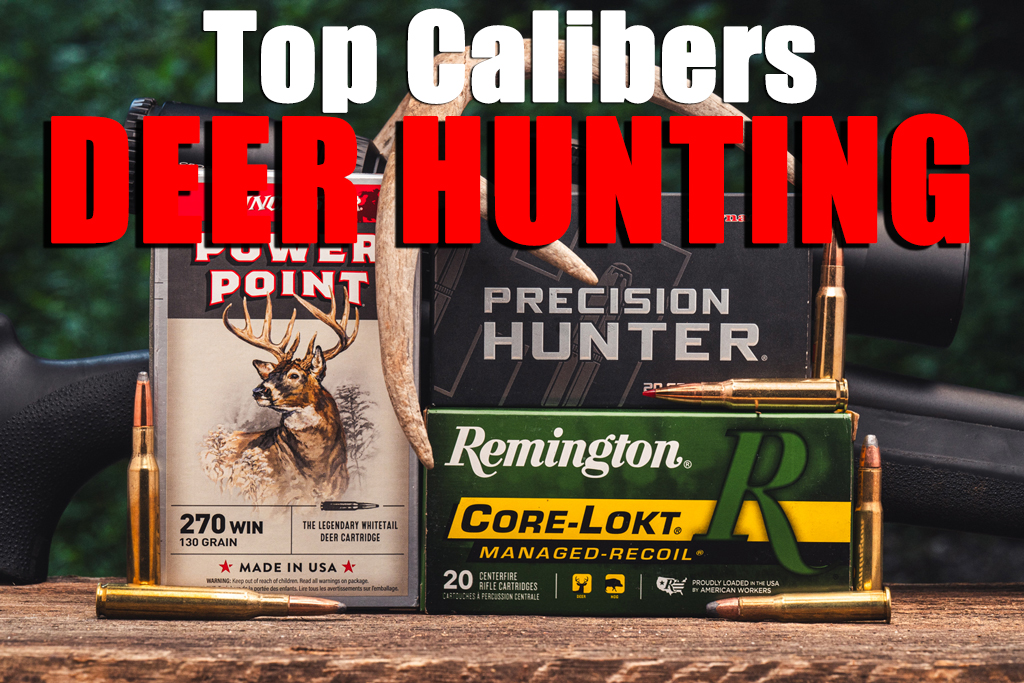 deer hunting ammo displayed at a shooting range