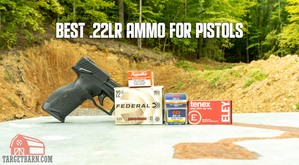 best .22lr ammo for pistols hero image