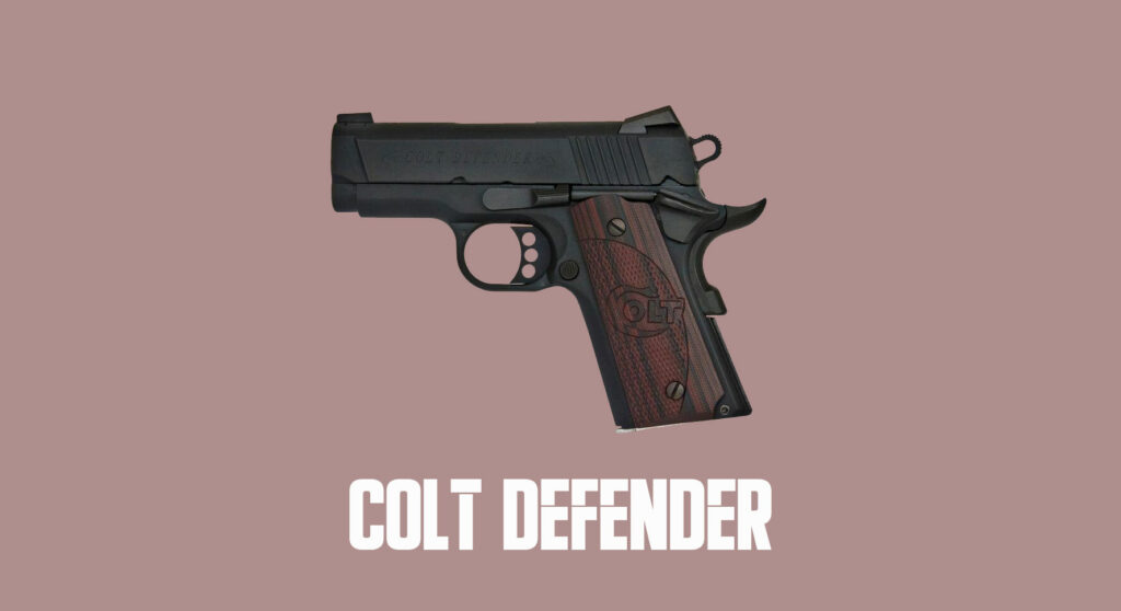 1911 Sizes Government, Commander, Officer and Defender