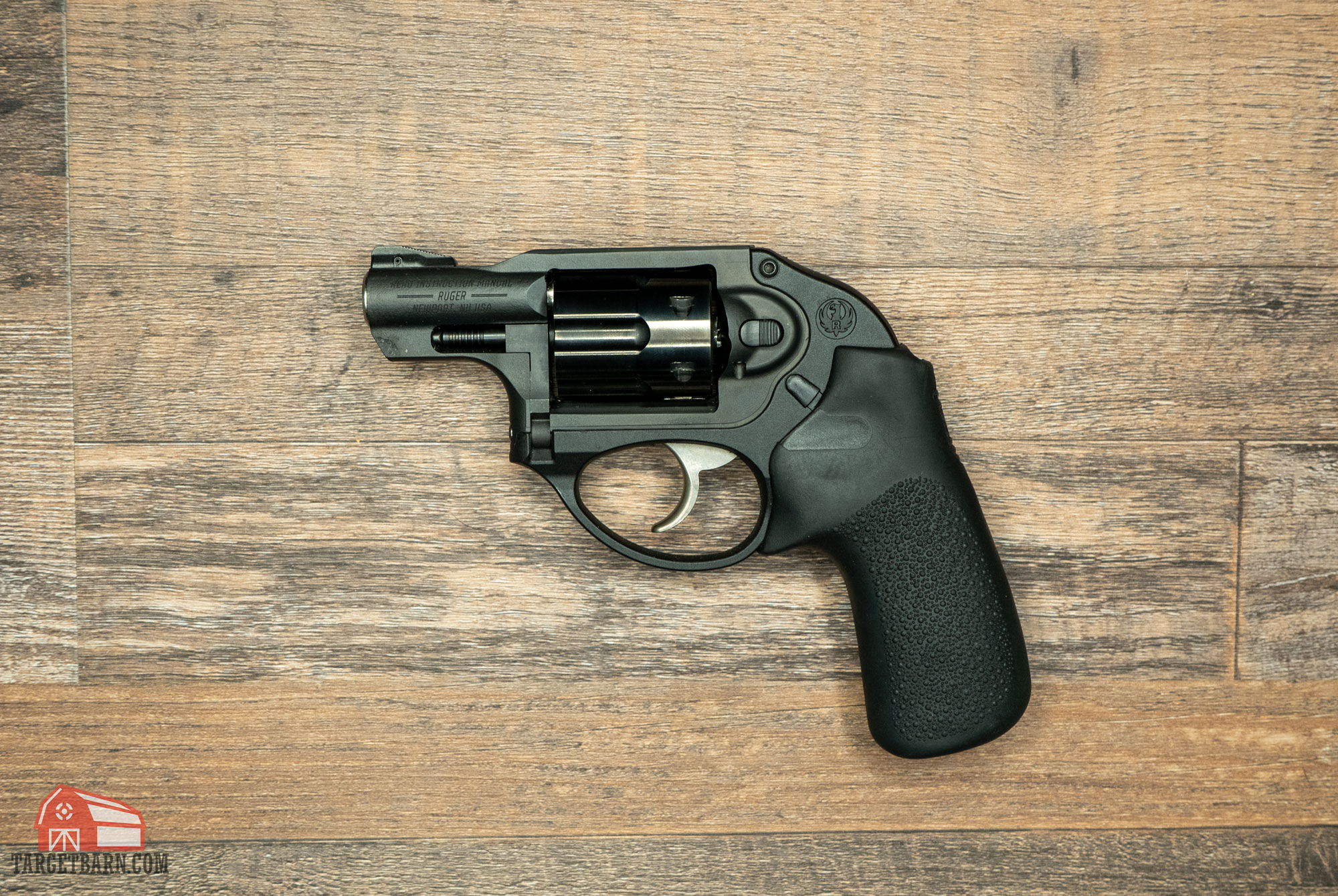a double action only hamerless ruger lcr revolver