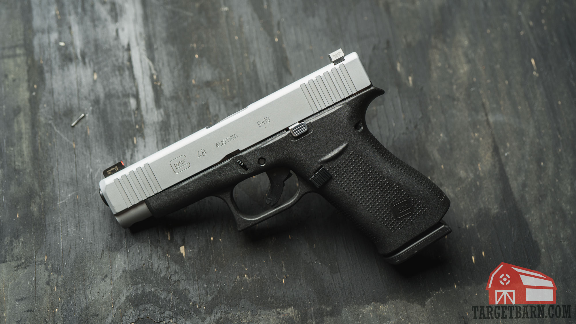 the glock 48 9mm pistol
