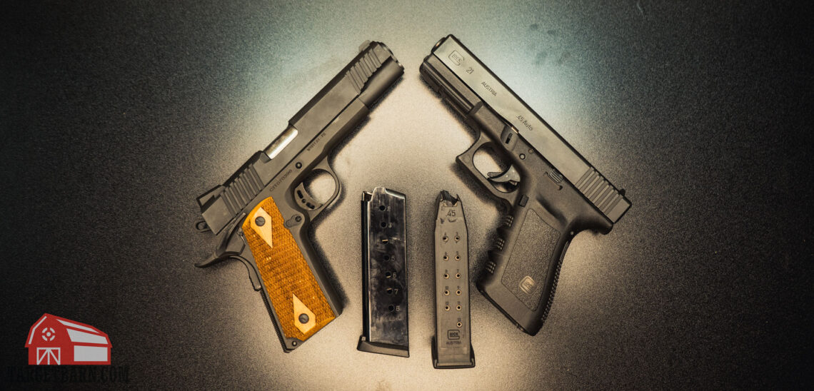 Glock vs. 1911 The Broad Side