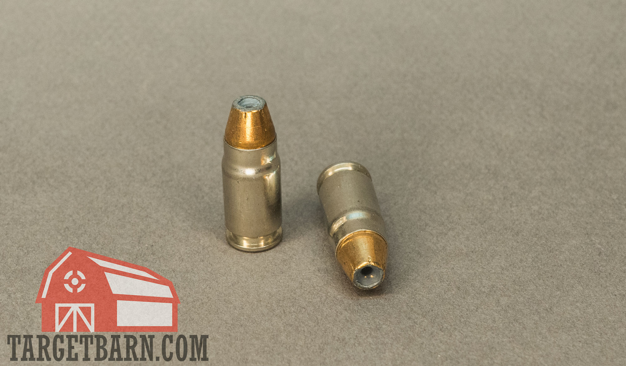 two hollow point bullets