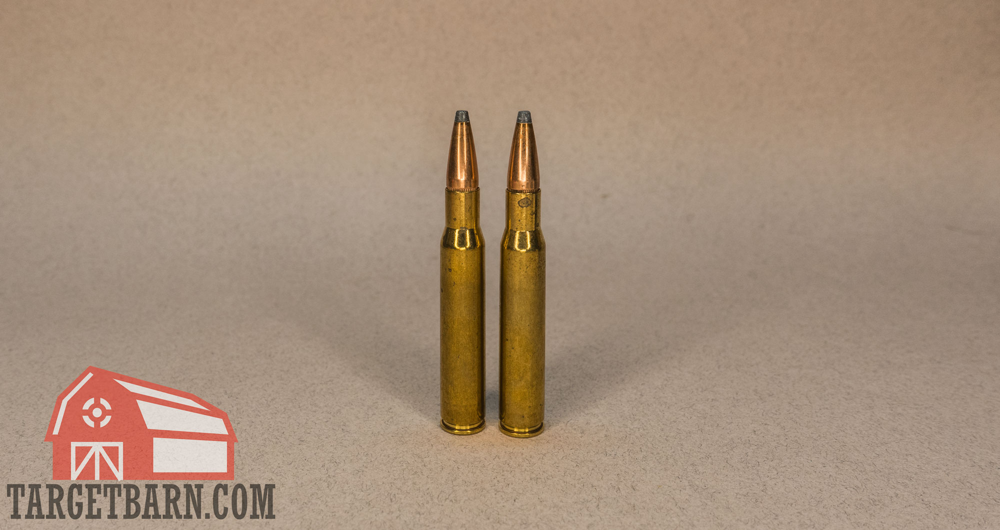 two rounds of 30-06 soft point ammo