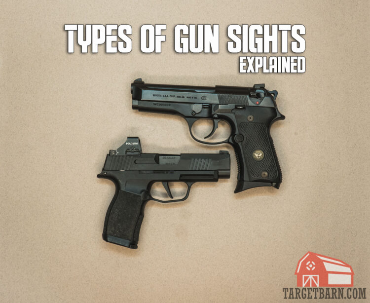types of gun sights