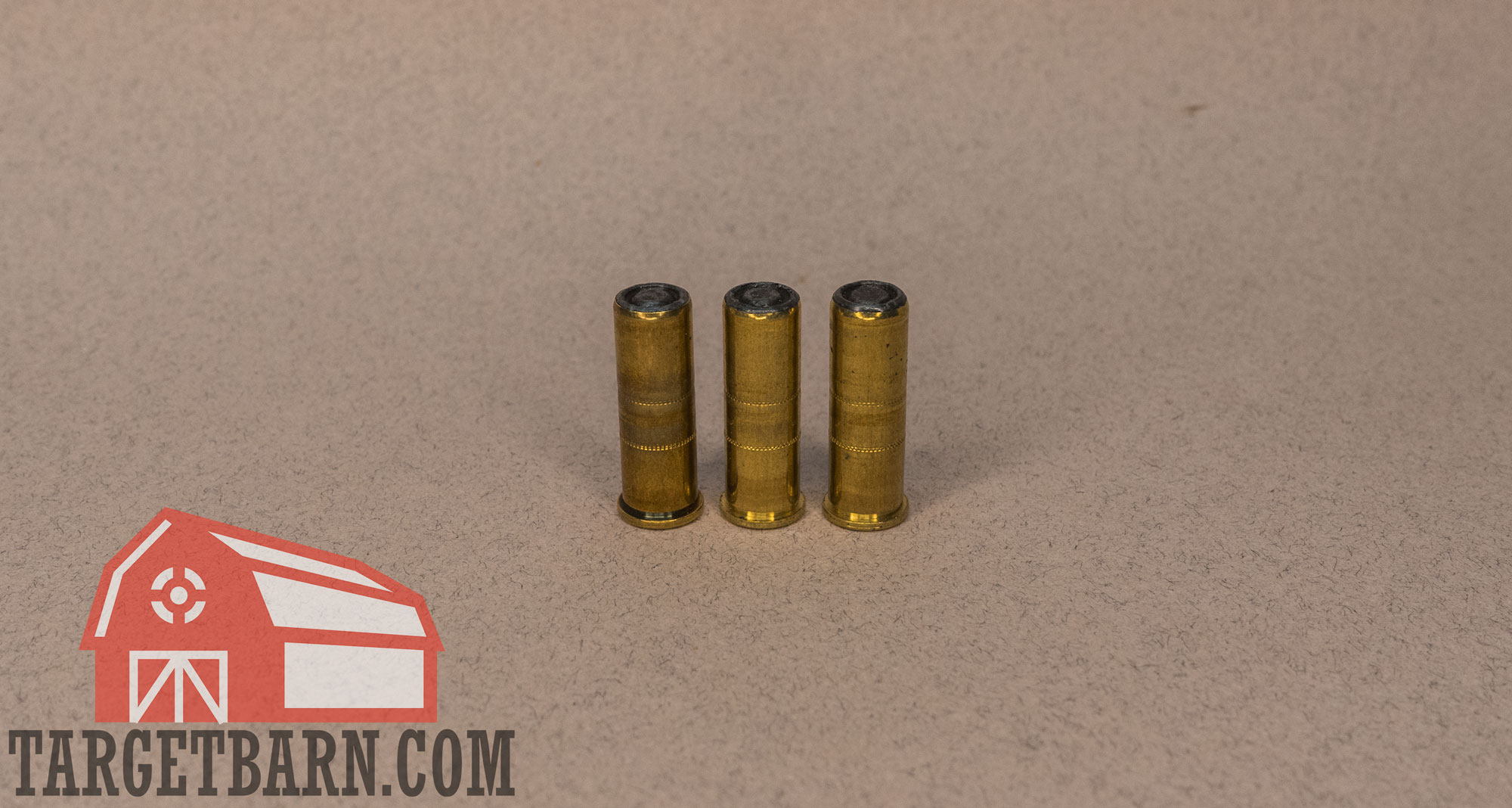 three rounds of wadcutter bullets
