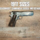 1911 sizes hero image