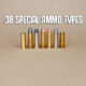 different types of 38 special rounds next to each other